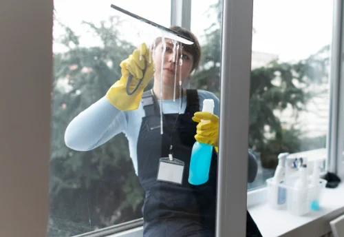 Nettoyage de vitres intérieures et extérieures à Vantoux